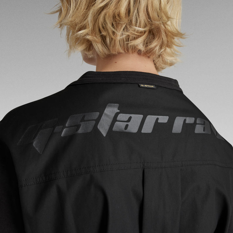 G-STAR® Vestido Fabric Mix Belt Negro