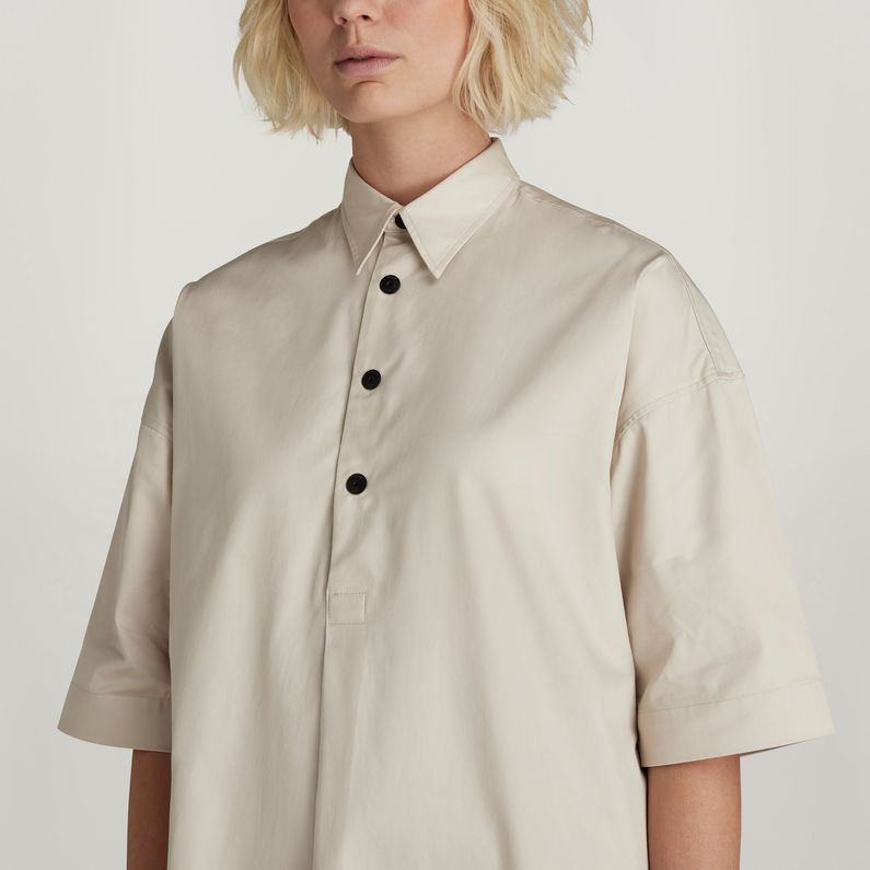 G-Star RAW® Overhemdjurk Beige