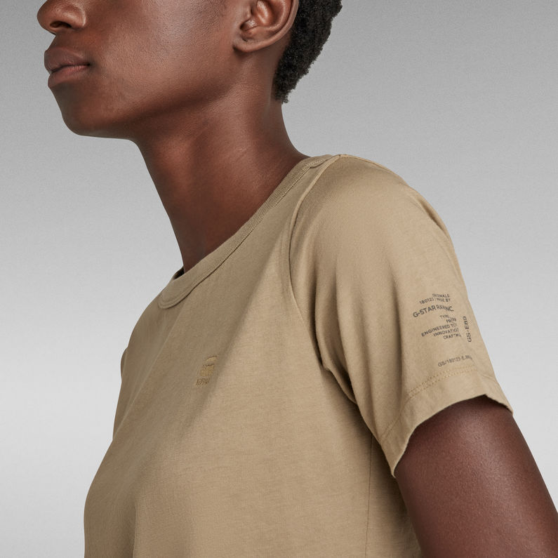 G-STAR® Mysid Optic Slim C Top Beige