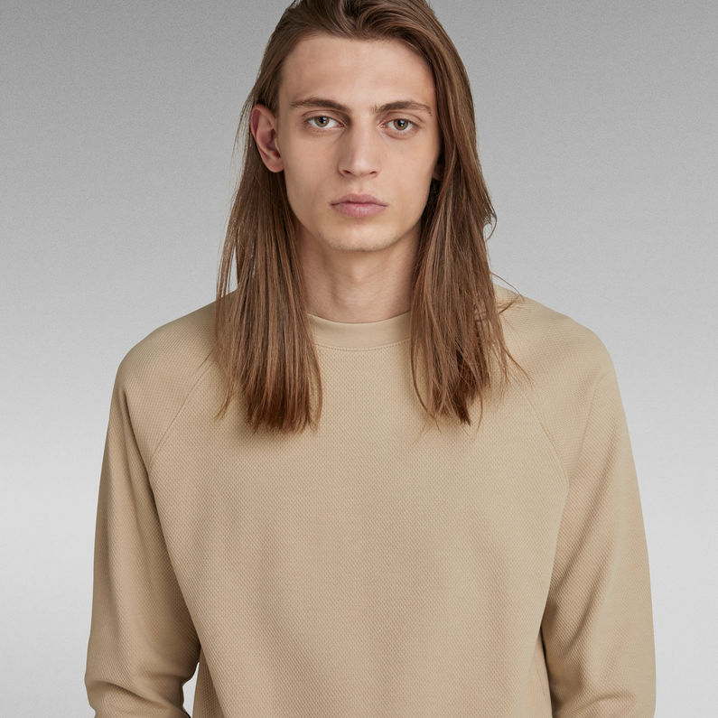G-STAR® Lightweight Raglan Sweater Beige