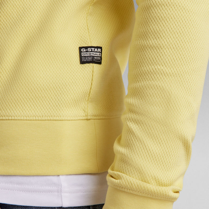 G-Star RAW® T-shirt à manches longues Raglan Jaune