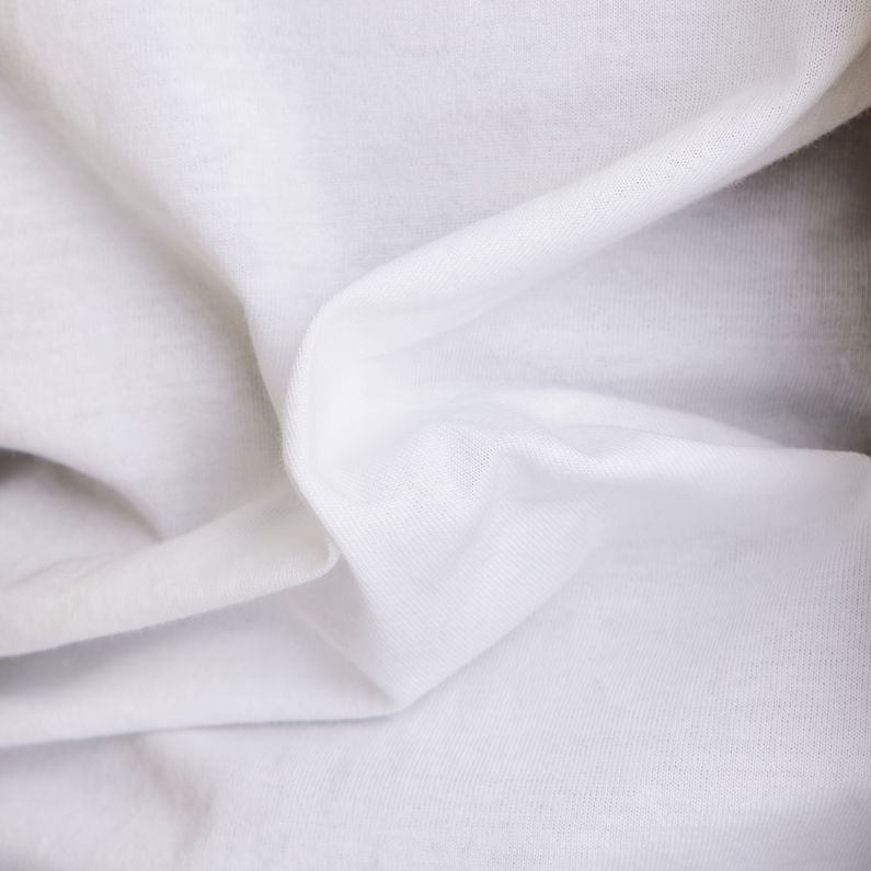 G-STAR® Mysid Long Slim T-Shirt Weiß