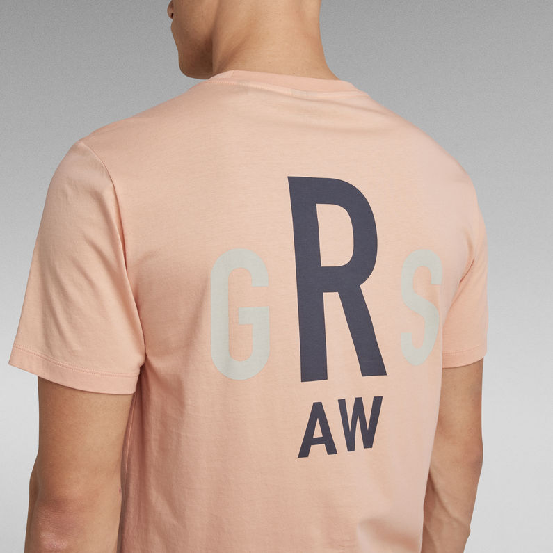 G-Star RAW® T-shirt Lash Back Graphic Rose