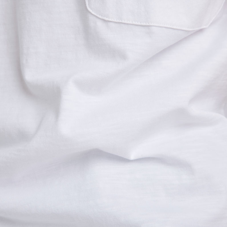 G-STAR® Zip Pocket Loose T-Shirt White