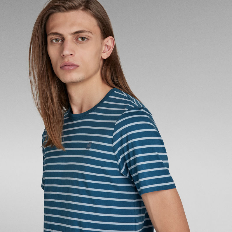 G-Star RAW® Stripe Slim T-Shirt Mehrfarbig