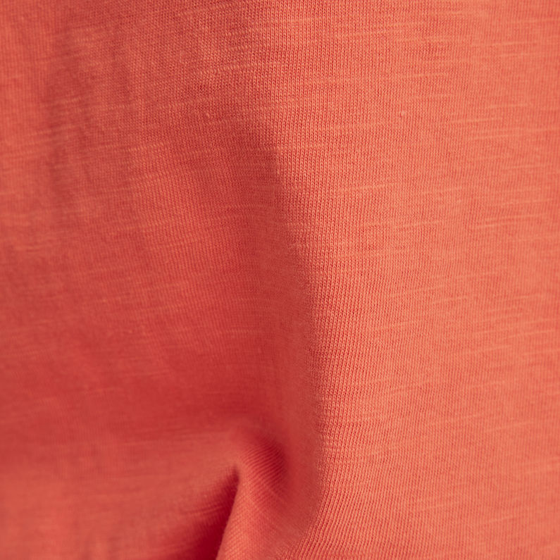 G-STAR® T-Shirt Hard Core Denim Color Block Rood