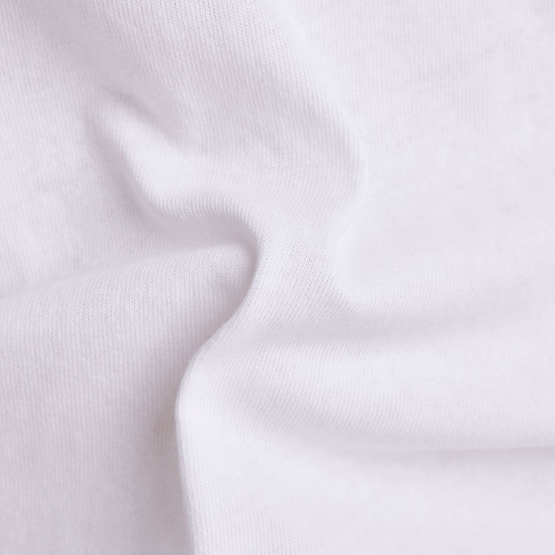 G-Star RAW® T-shirt Multi Graphic Loose Blanc