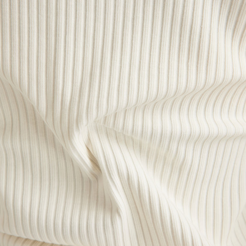 G-STAR® Slim Rib 2.0 Top Wit