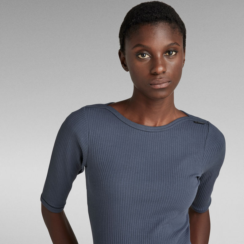 g-star-slim-rib-boatneck-top-medium-blue