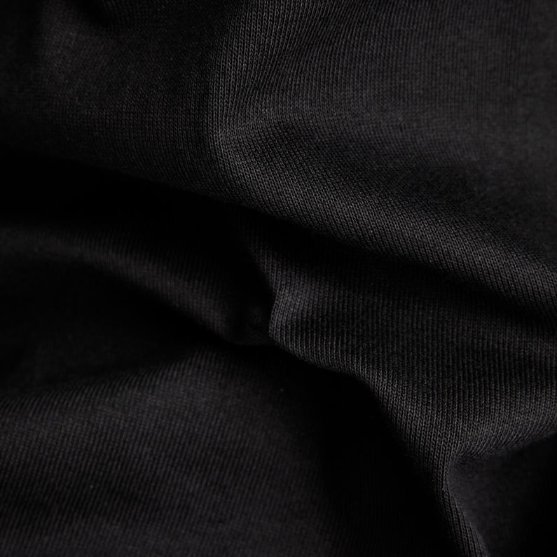 G-Star RAW® T-shirt à manches longues Snaps Noir