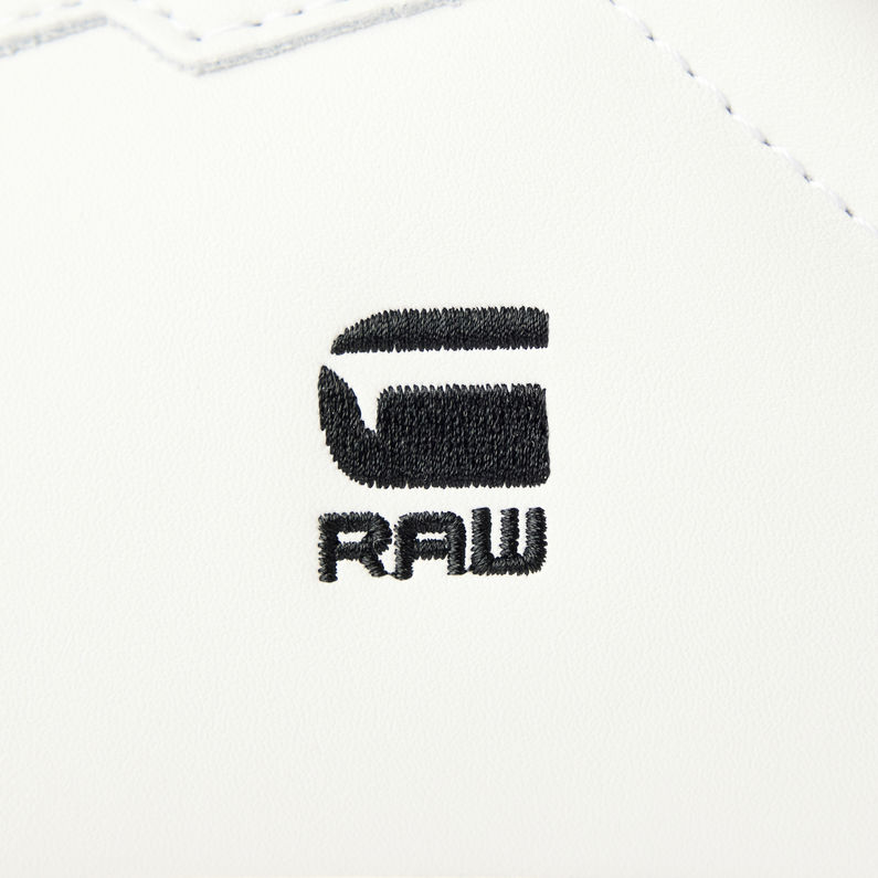 G-Star RAW® Baskets Cadet Leather Blanc fabric shot