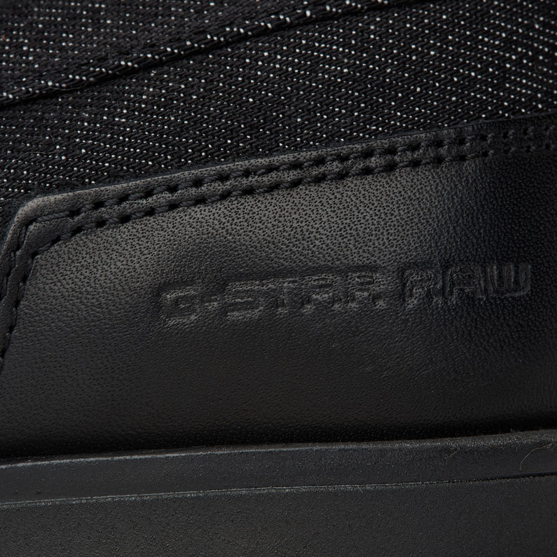 G-Star RAW® Naval Denim Loafer Black fabric shot