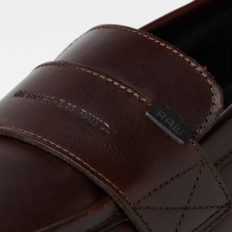 G-STAR® Mocasines Naval Leather Rojo detail
