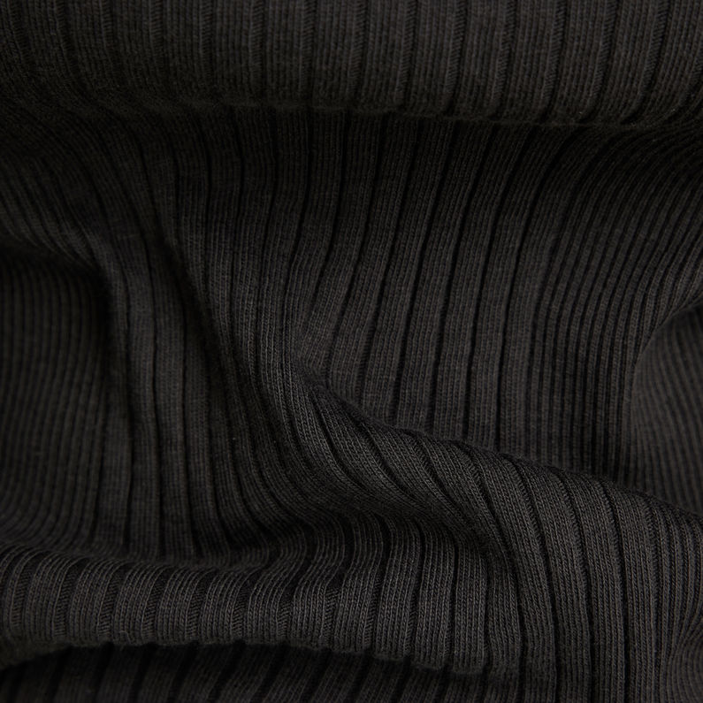 G-STAR® Granddad Short Sleeve Top Black