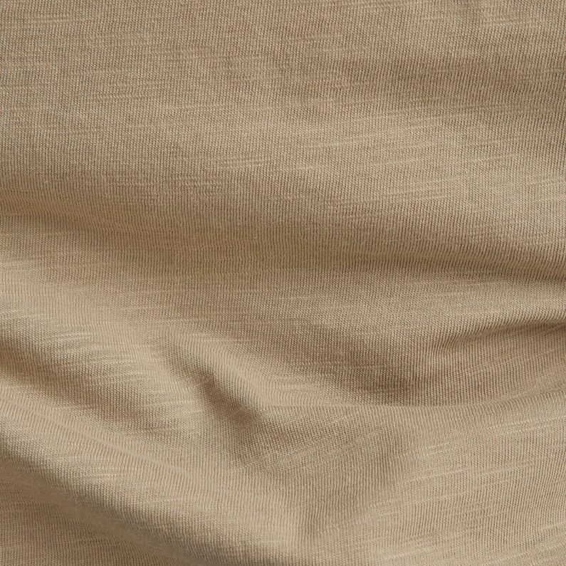 G-STAR® Hard Core Denim Color Block T-Shirt Beige