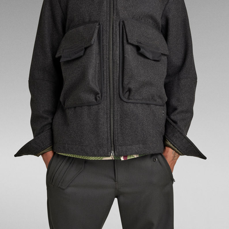 G-STAR® Bomber Wool Noir