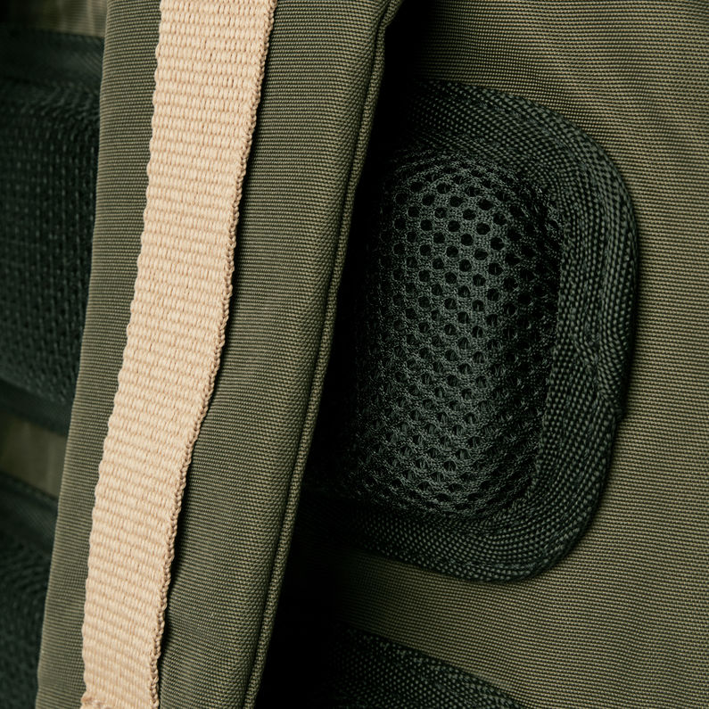 G-Star RAW® Sac à dos E Detachable Pocket Vert fabric shot