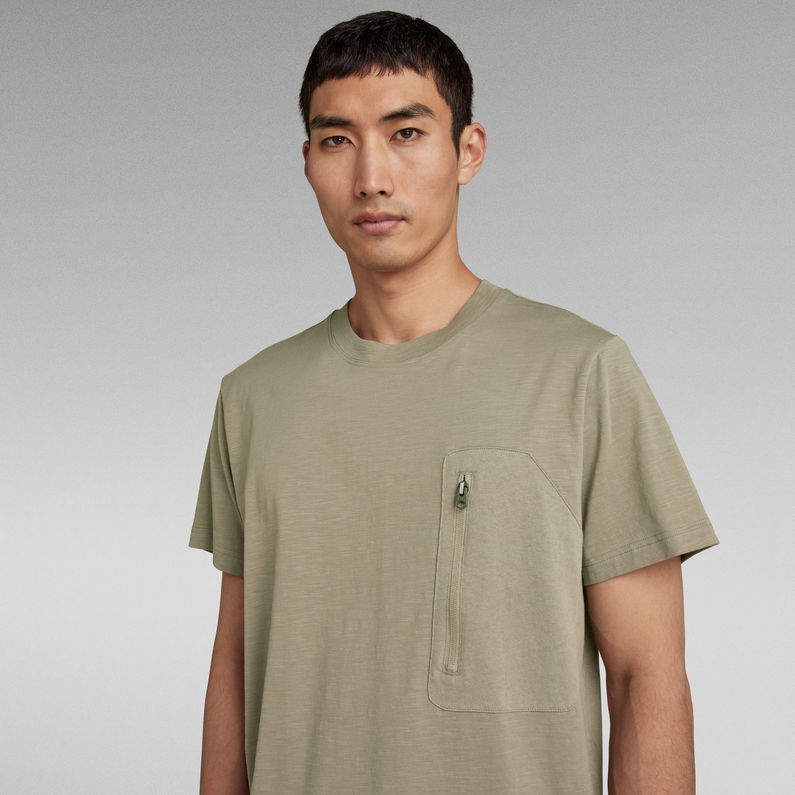 g-star-zip-pocket-loose-t-shirt-green