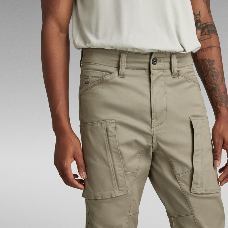 G-Star RAW® Zip Pocket 3D Skinny Cargo Pants Groen