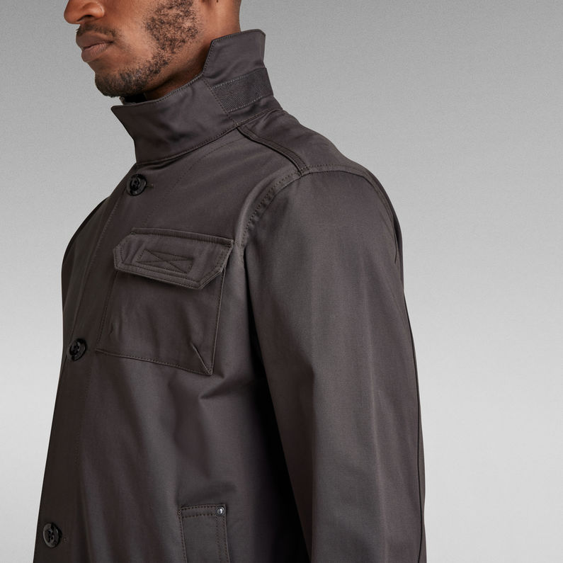 G-STAR® Utility Trenchcoat Grau