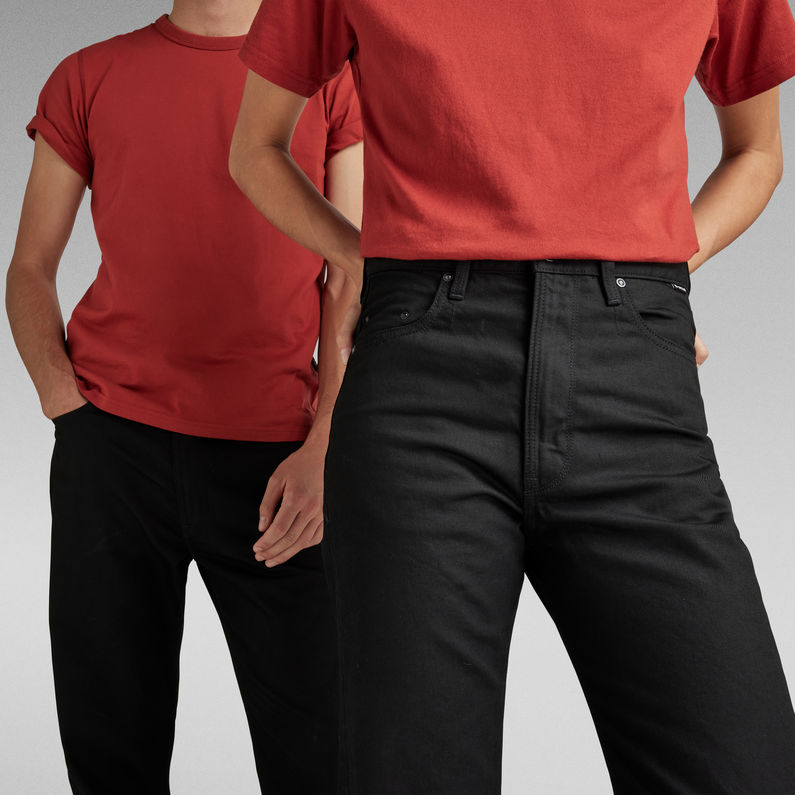 G-STAR® Unisex Type 49 Relaxed Jeans Zwart