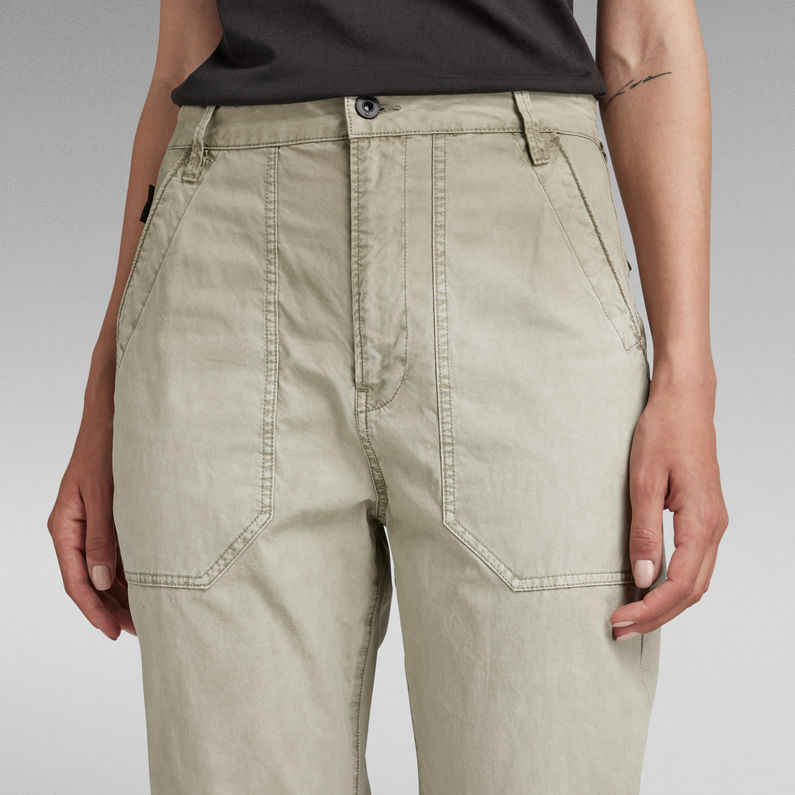 G-Star RAW® 3D Fatigue Boyfriend Hose Grün