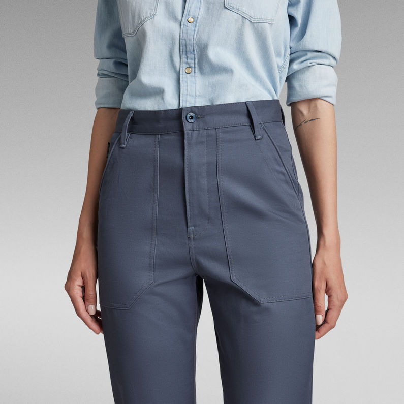 G-Star RAW® 3D Fatigue Boyfriend Hose Mittelblau