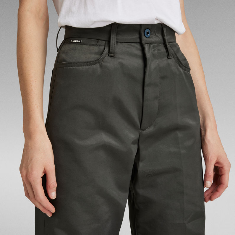 G-Star RAW® Deck Ultra High Wide Leg Pants Grey