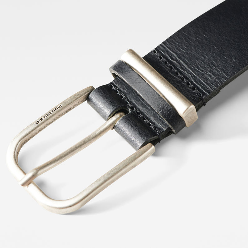 G-Star RAW® Carley Belt Black detail shot buckle