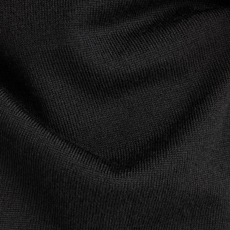 G-STAR® Turtle Knitted Pullover Schwarz