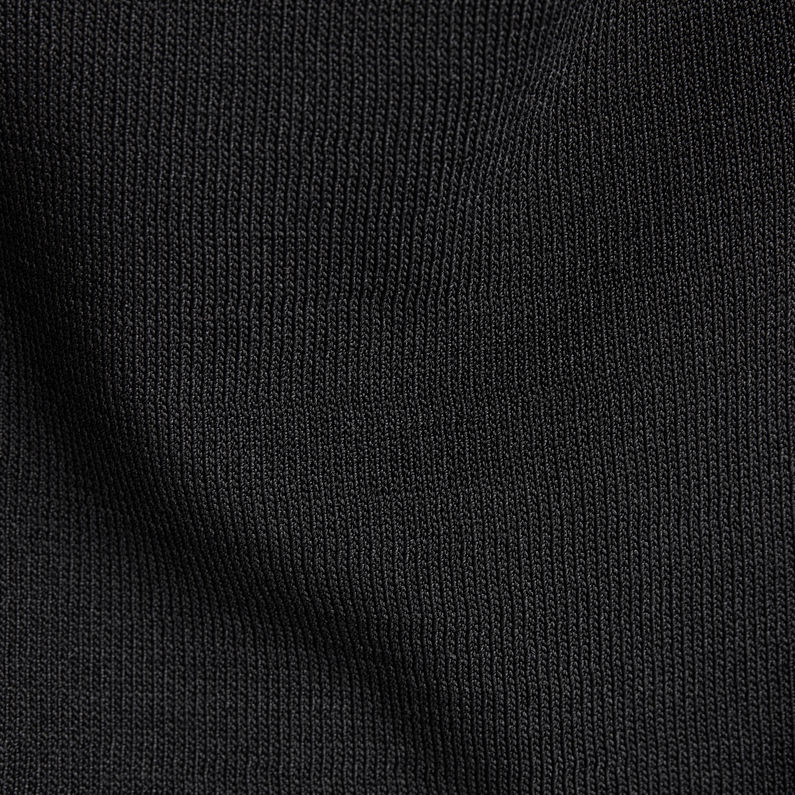 G-STAR® Mock Fitted Knit Pullover Schwarz