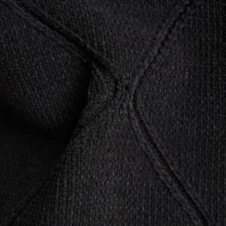 G-STAR® Cárdigan Cable Knit Negro
