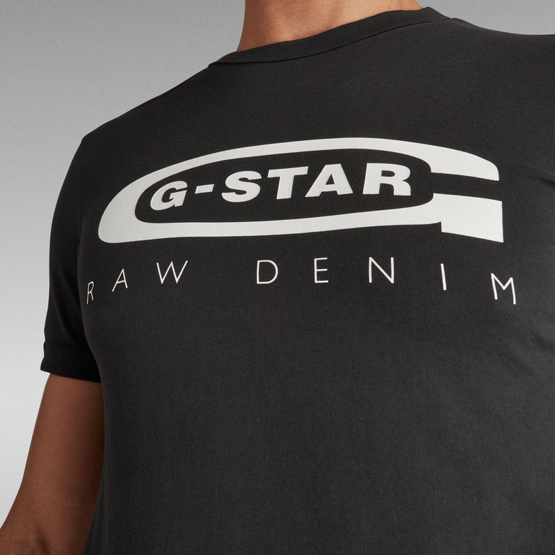 G-Star RAW® Graphic 4 T-Shirt Zwart
