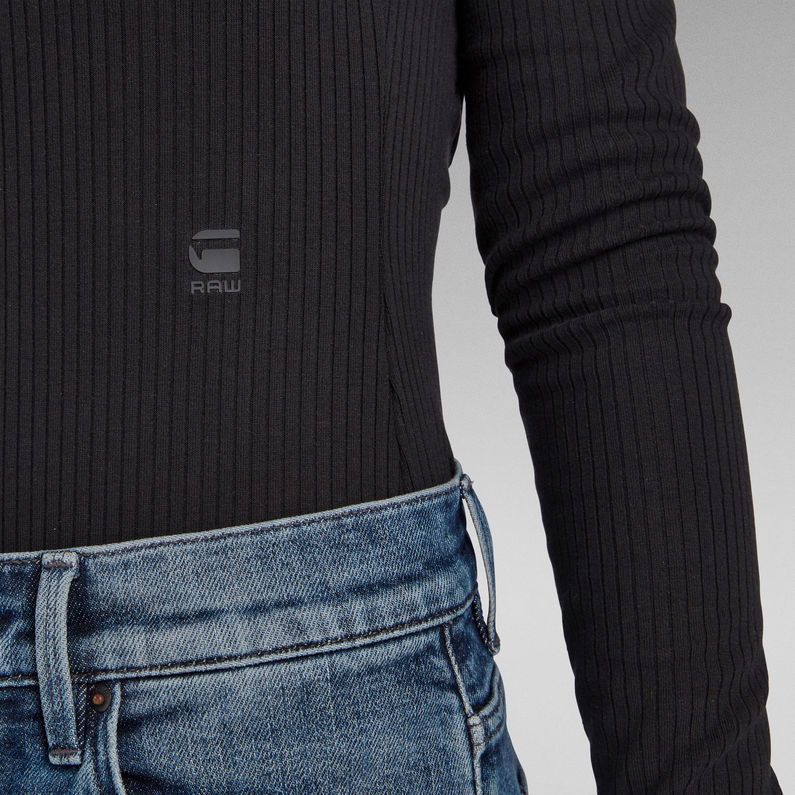G-Star RAW® Low Back Bodytop Zwart