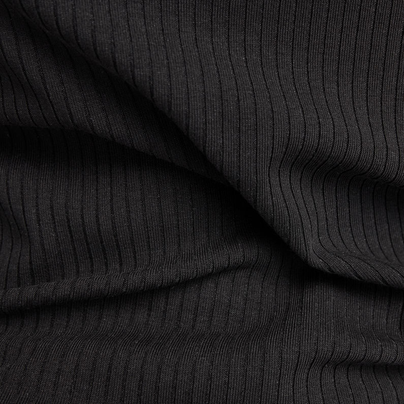 G-STAR® Polo Rib Slim Negro