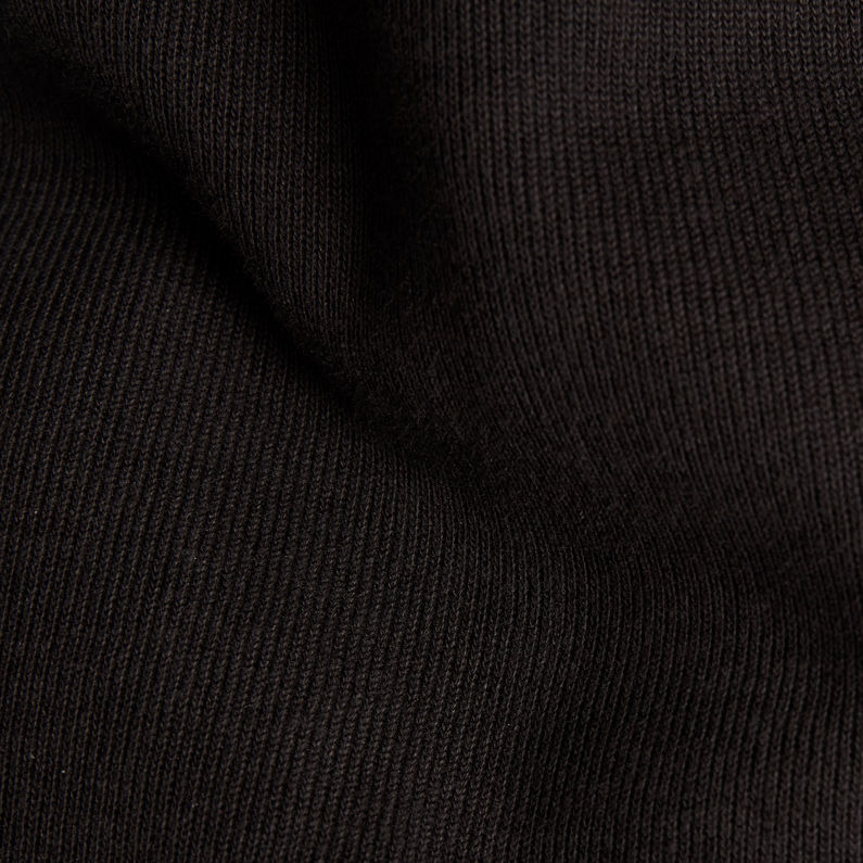 G-STAR® Sweat à capuche Back Snaps Noir