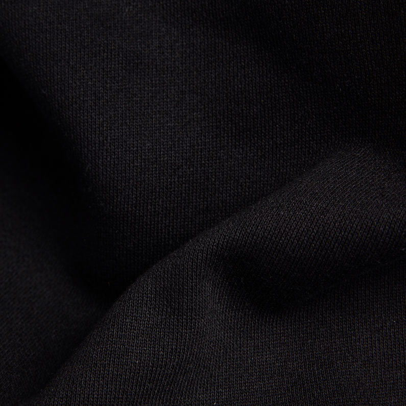 G-Star RAW® High Collar Zip Loose Sweater Black