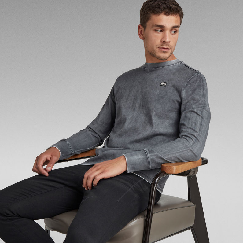 G-STAR® T-shirt Back Spray Noir