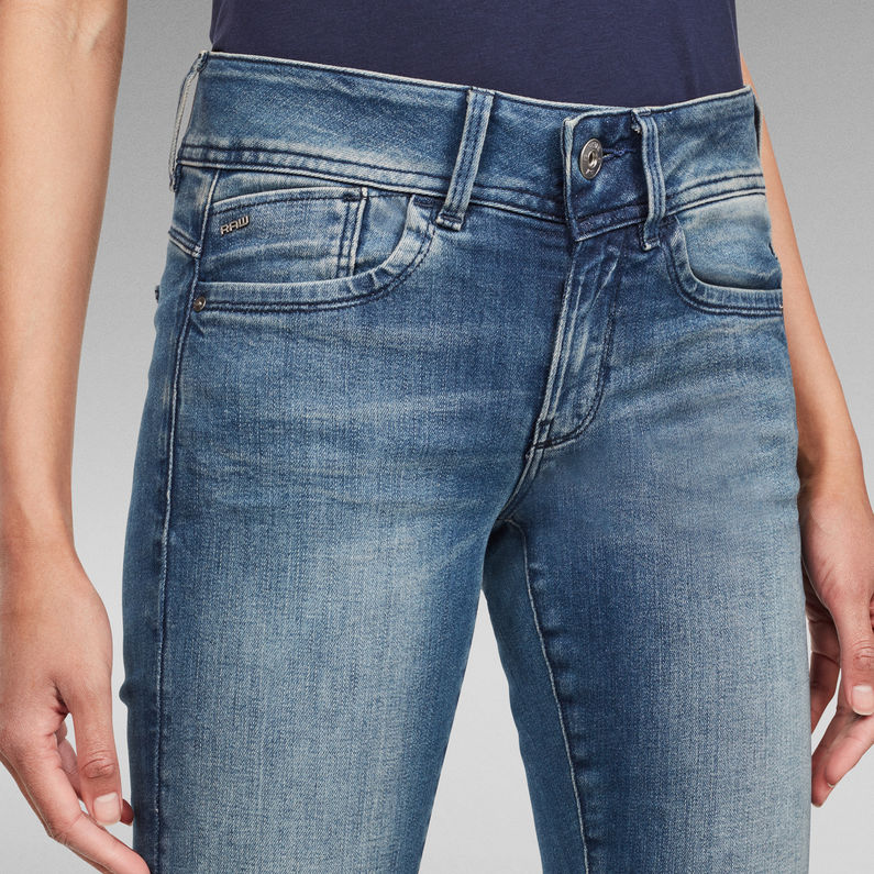 G-STAR® Jean Lynn Super Skinny Bleu moyen