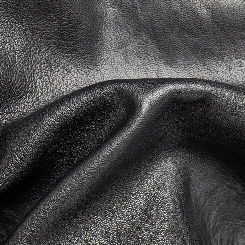 G-STAR® Flight Leather Jacke Schwarz