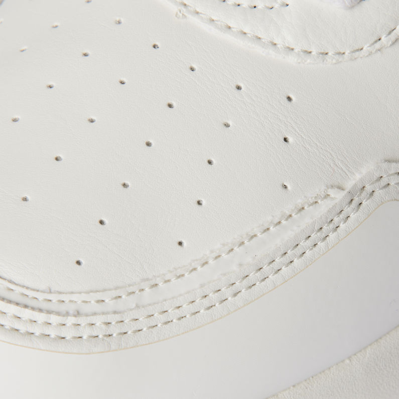 G-STAR® Baskets Theq Run Basic Blanc fabric shot