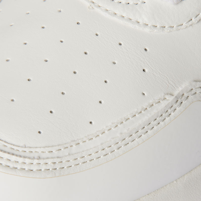 G-STAR® Theq Run Basic Sneakers White fabric shot