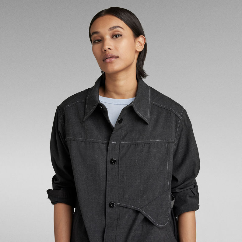 G-Star RAW® Long Millery Overshirt Meerkleurig