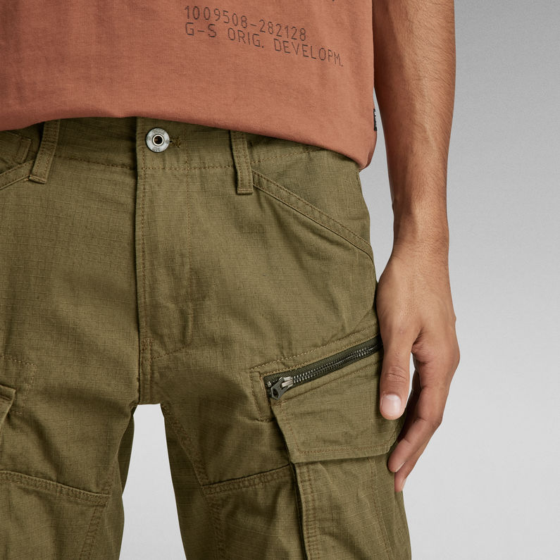 G-STAR® Pantalon Rovic Zip 3D Regular Tapered Vert