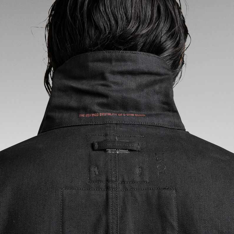 G-STAR® GSRR Mantel Schwarz