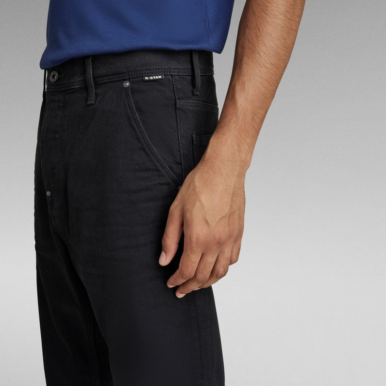 G-Star RAW® Jean Grip 3D Relaxed Tapered Noir