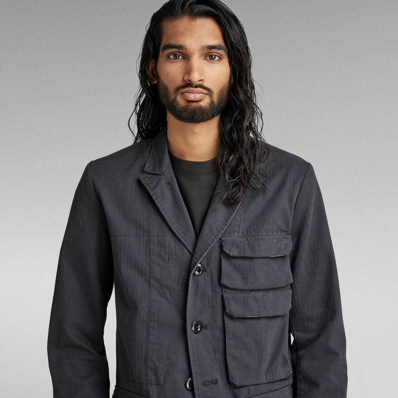 G-STAR® Stacked Pocket Blazer Grau