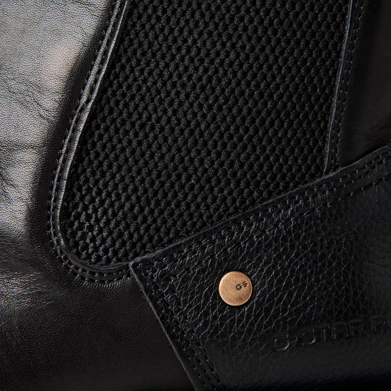 G-Star RAW® Botas Vacum Chelsea Leather Negro fabric shot