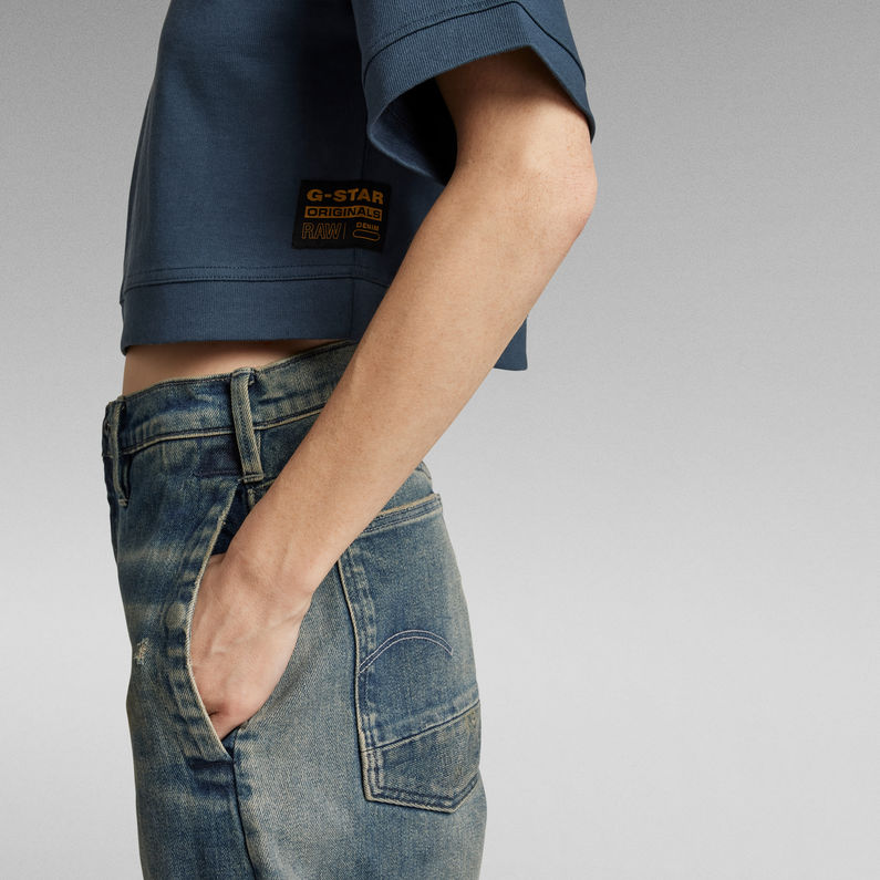 G-STAR® Boxy Fit Tee Medium blue