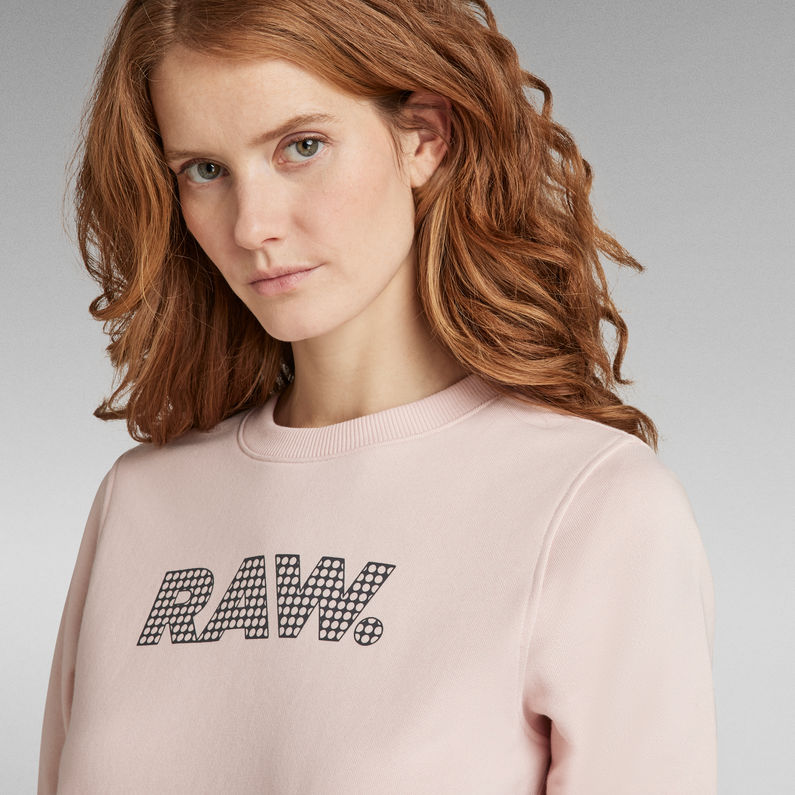G-STAR® Anglaise Graphic Sweater Pink